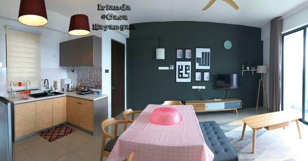 89m² 3 slaapkamer, 2 privé badkamer Appartement in Kelebang Kampong Chepor Buitenkant foto